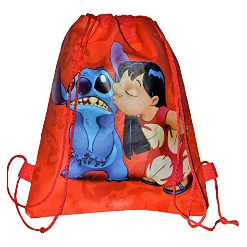 Disney Stitch Unisex Gift Set Wrist Watch & Stitch Backpack. Modern Large Dial. Luminous Watch Hands.