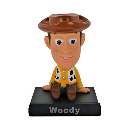 Woody Bobble Head Figure Cell Phone Holder Car Dashboard Office Home Accessories Ultra Detail Doll