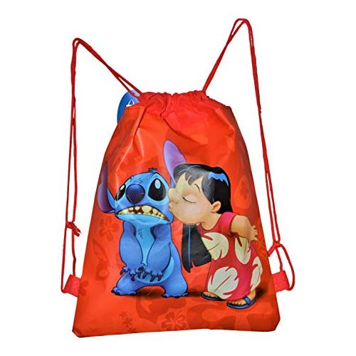 Disney Stitch Unisex Gift Set Wrist Watch & Stitch Backpack. Modern Large Dial. Luminous Watch Hands.